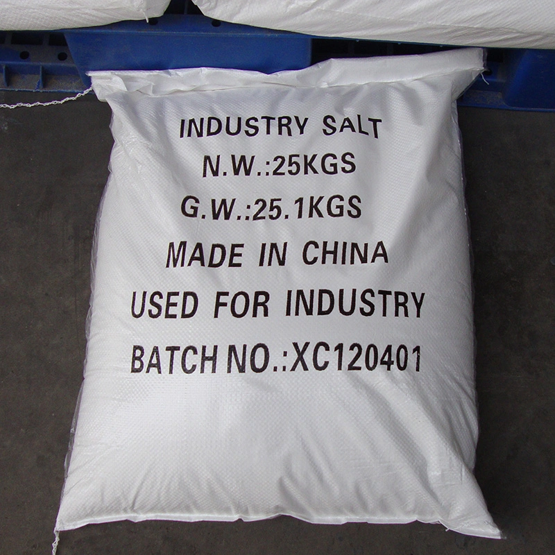 Industrielles Salz (Natriumchlorid) 96% Min. Für Industriegrundmaterial