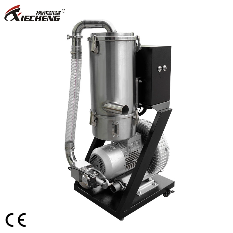 Auto Plastic Raw Hopper Loader / Loading Machine