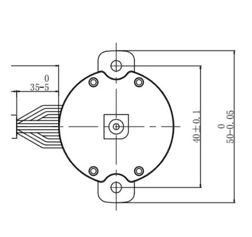 2500 Serie 15000RPM maximale Geschwindigkeit berührungslos Servo AC Motor magnetisch Encoder für Golf Cart Gabelstapler Bodenreiniger New Energy Electric Fahrzeugteile