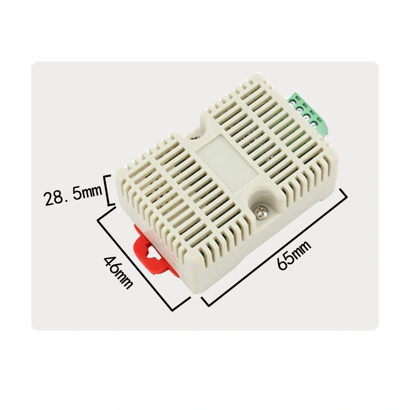 Medidor digital de temperatura y humedad del aire en carril DIN para Invernadero