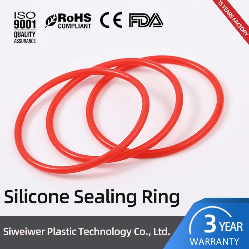 Hot Sale Silicone Rubber Seal O-Ring Food Grade Round Silicone Sealing Ring