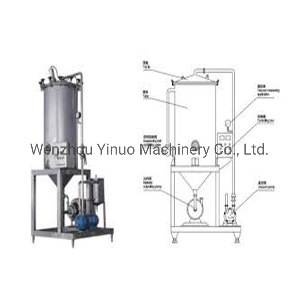 Joston Industrial Beverage Milk Degasser Vacuum Deaerator Degassing Machine