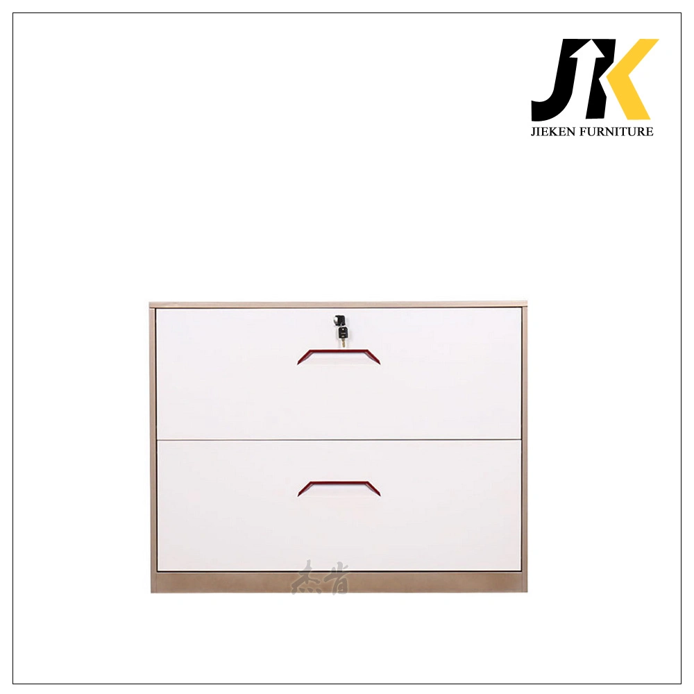 Simple Diamond Handle Steel Filing Cabinet with Lock