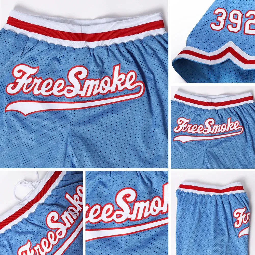 Custom Logo Vintage Classic Mesh Men's Basketball Throwback Shorts