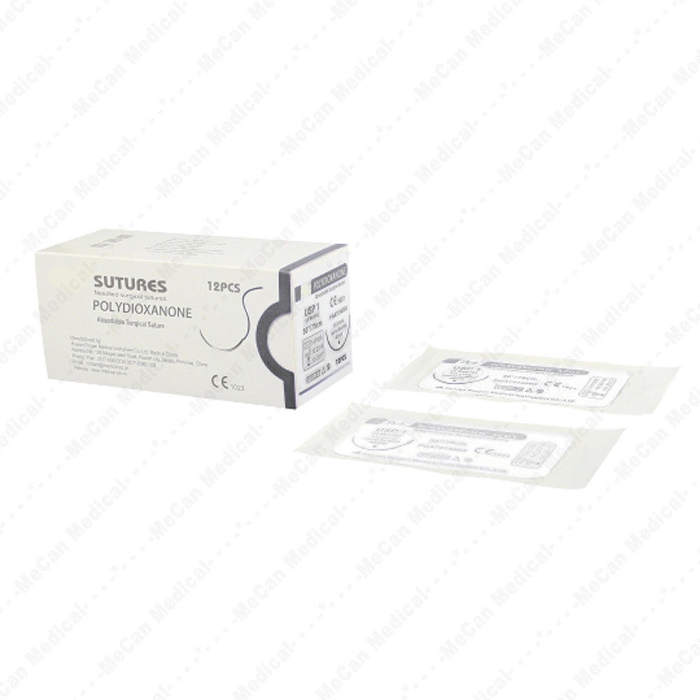 Factory Price Customizable Natural Silk Mecan Ophthalmic Polyglactin 910 Suture Surgical Sutures