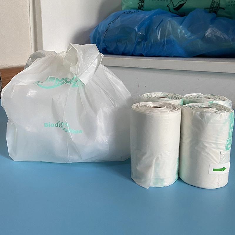 Горячие продажи на заводе питания одноразовые биоразлагаемых футболка пеленок мешок мешок для мусора младенцев подушки безопасности гигиены