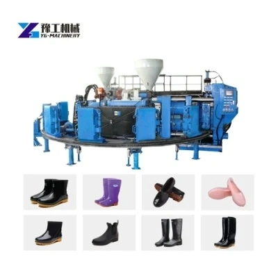 Automatic PVC Air Blowing Shoe Making Machines for Sole Pressing