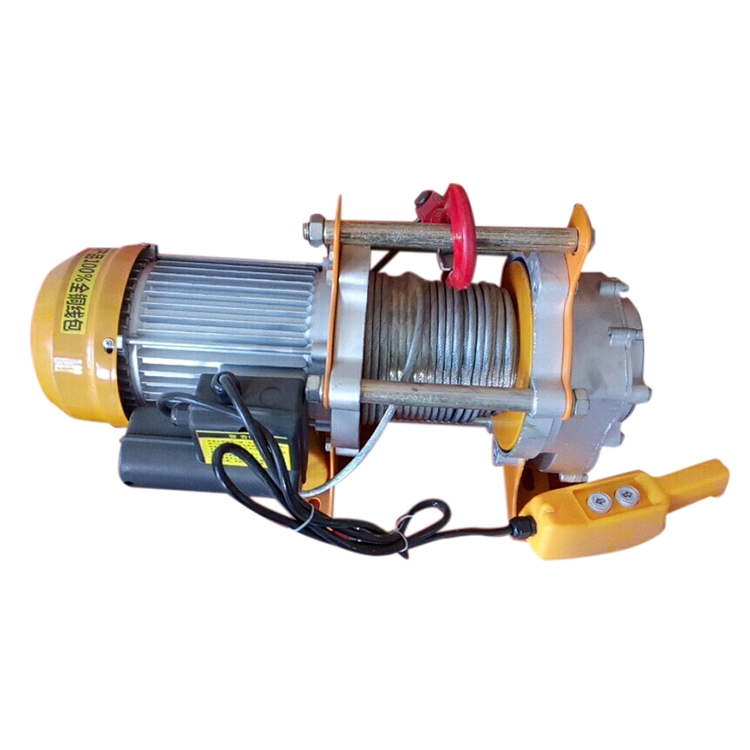 Cheap Price Quiet Steel Wire Rope Electric Hoist Winch with 1.5 Ton Load Weight