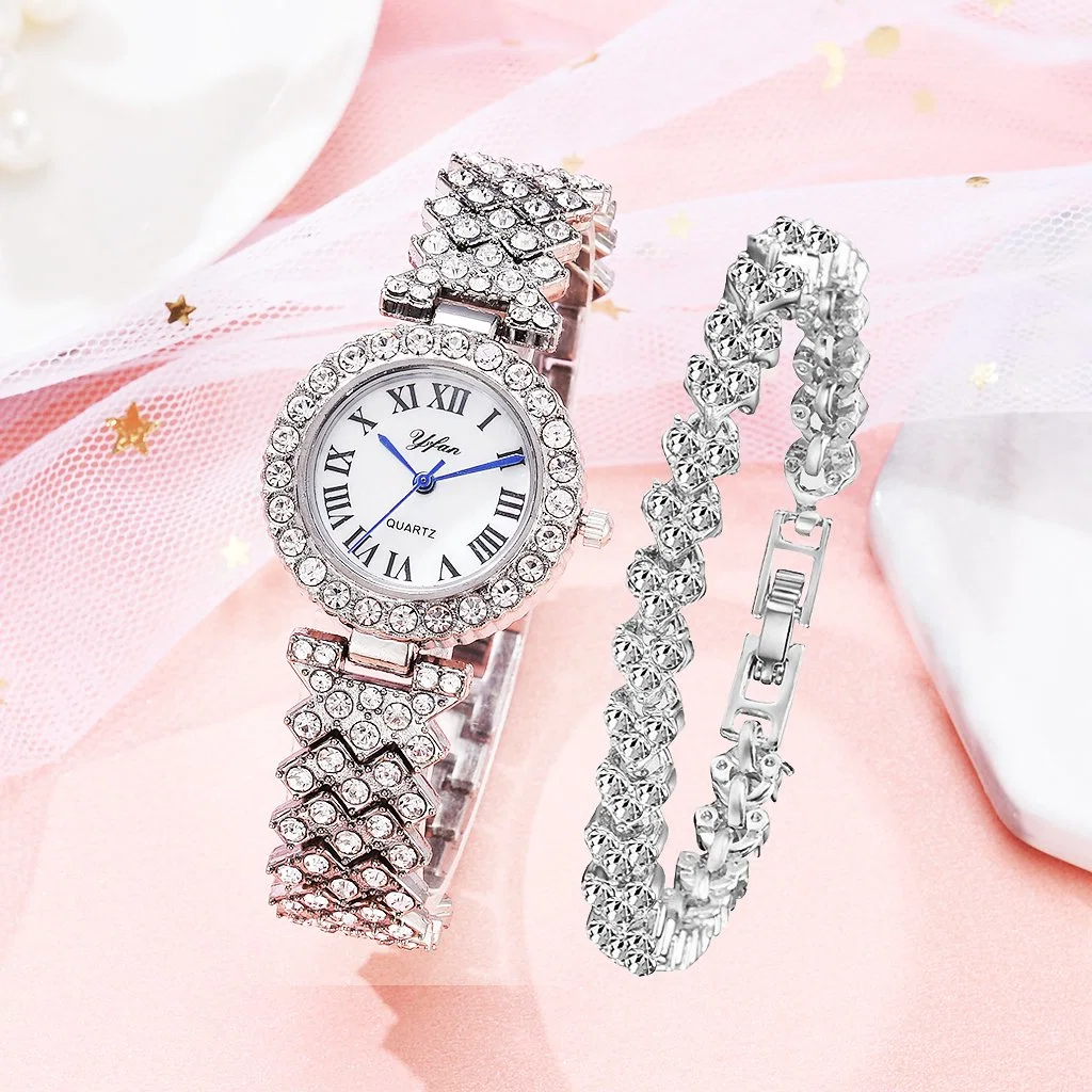 Gold Ladies Wrist Watches Dress Watch Women Crystal Diamond Watches