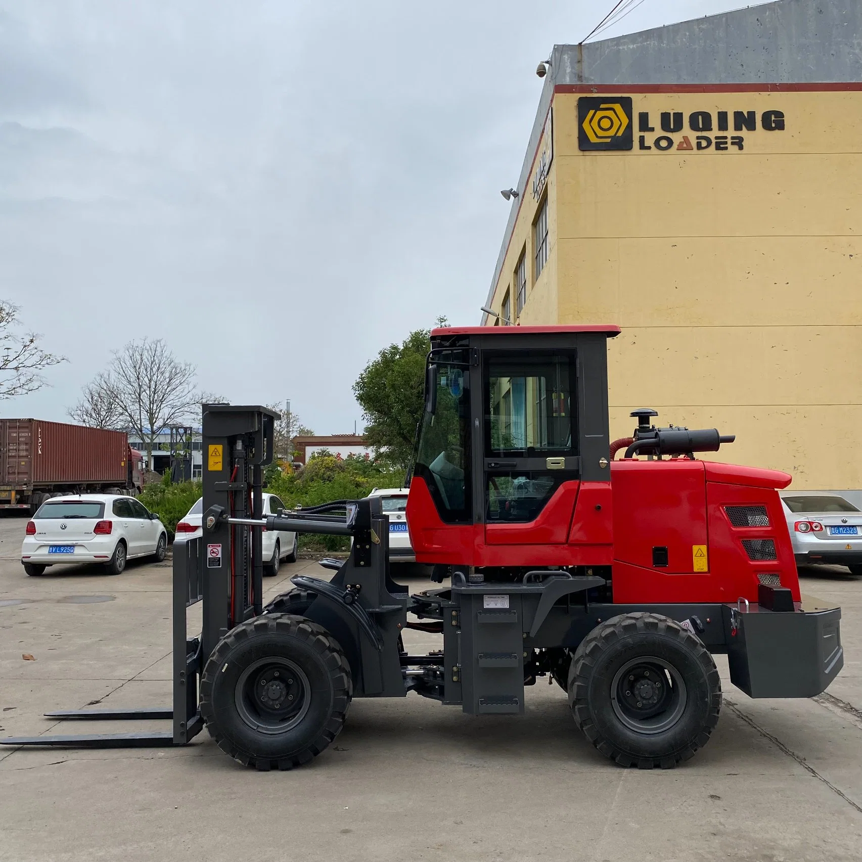 Factory Forklift 3.5 Ton All-Terrain Forklift with CE