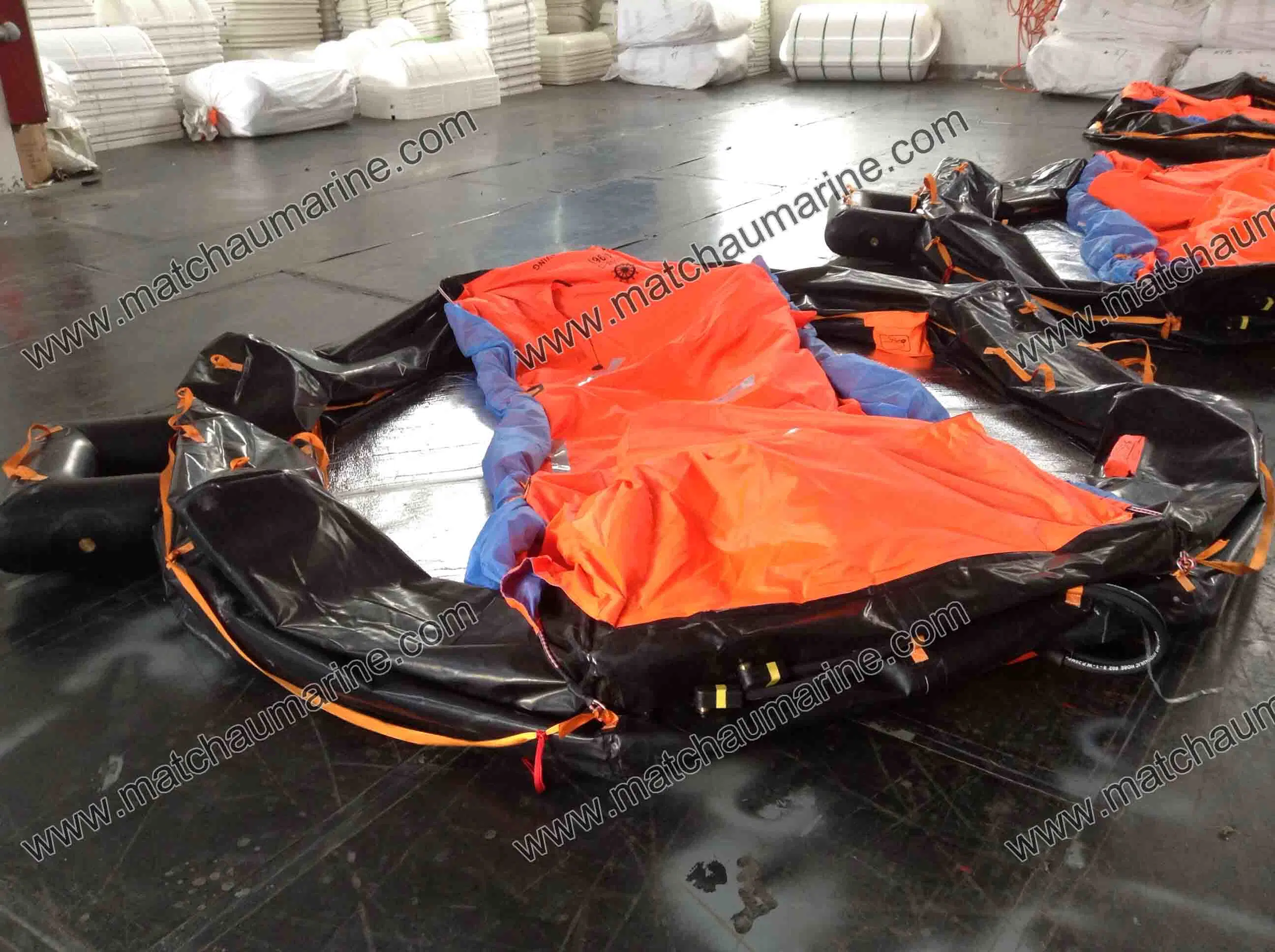 Solas Approved 6 Man Inflatable Life Raft Factory