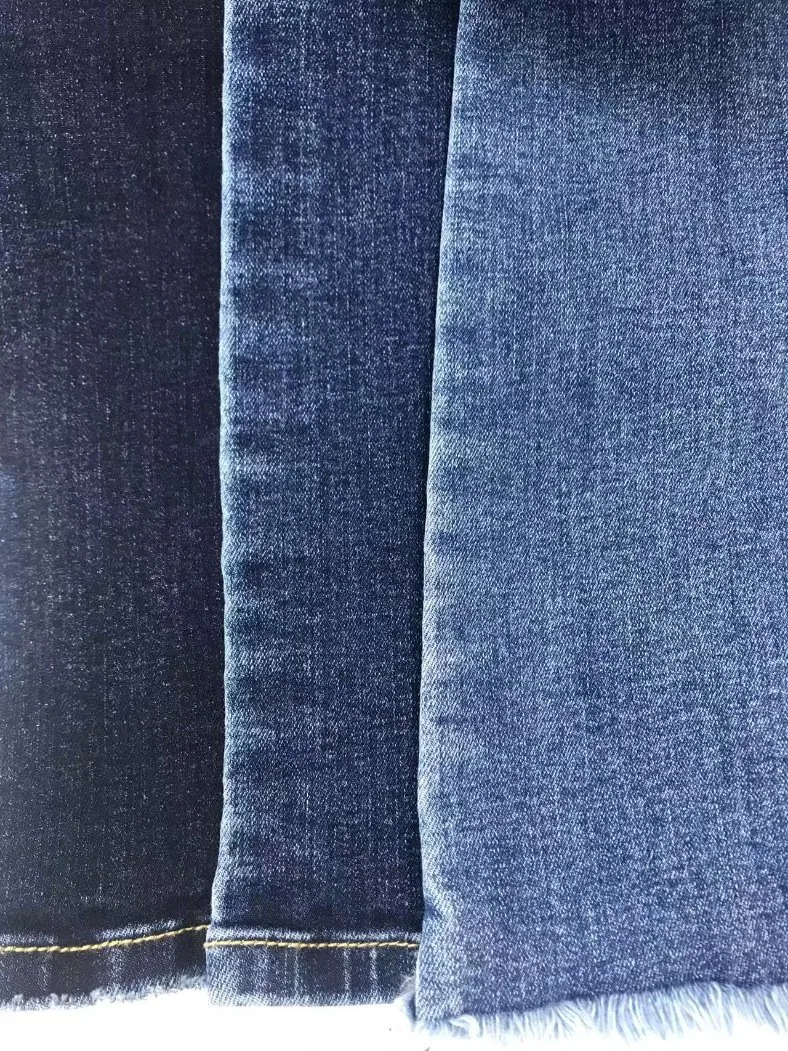 Hyq889-01s Light Weight Cotton Spandex Denim Fabric