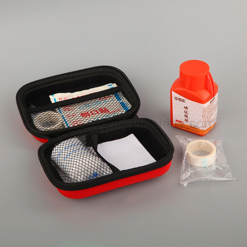 Customize Mini First Aid Kit Top Quality Red Emergency Kit Outdoor Emergency Medical EVA First Aid Bag