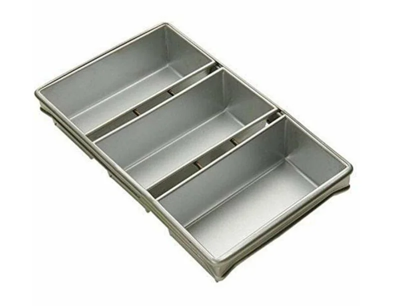 Rk Bakeware China 4 Straps Glazed Deli Bread Pan for Wholesale Bakeries