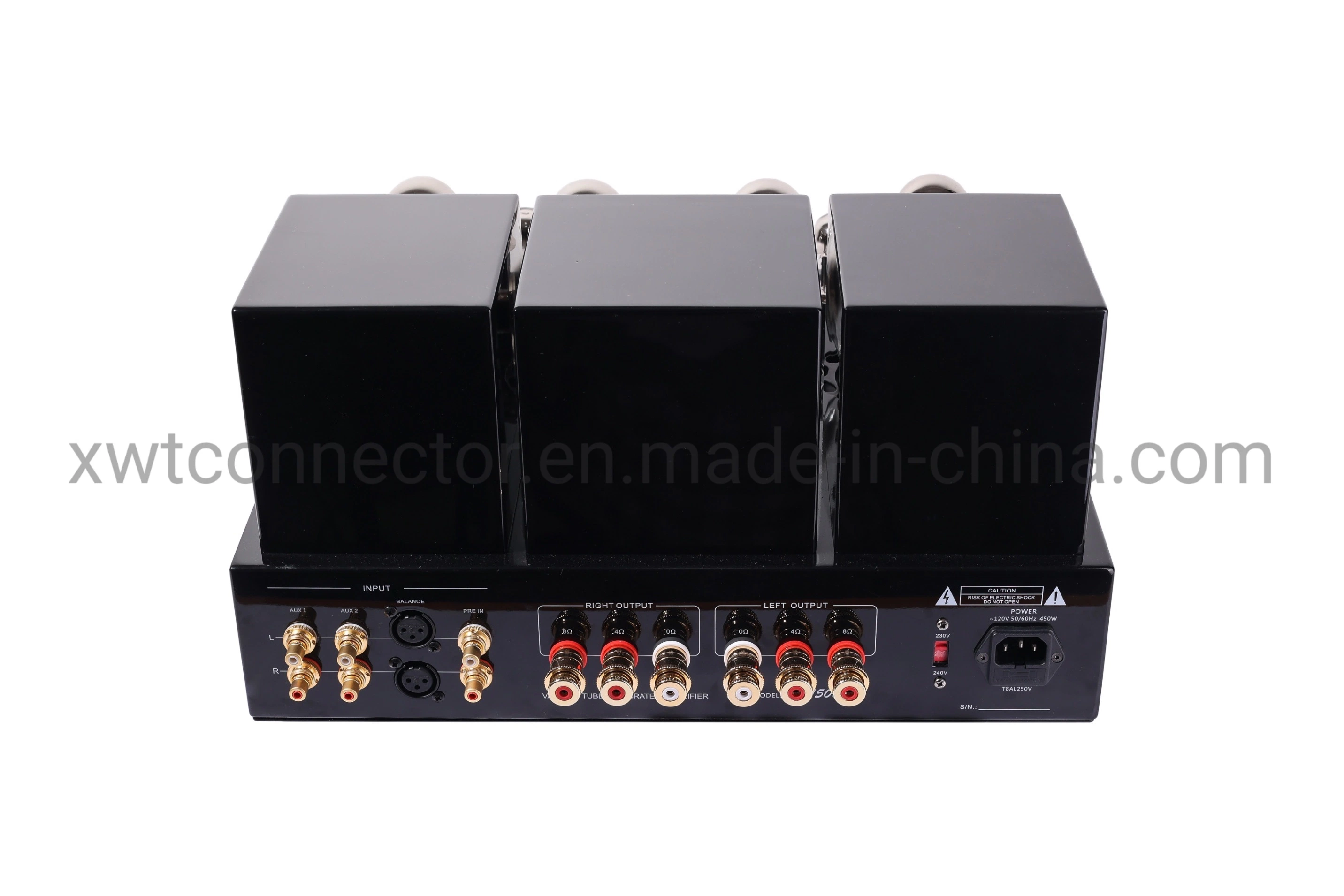 High-Fidelity Stereo Tube Power Amplifier for HiFi Home Theater Sound System