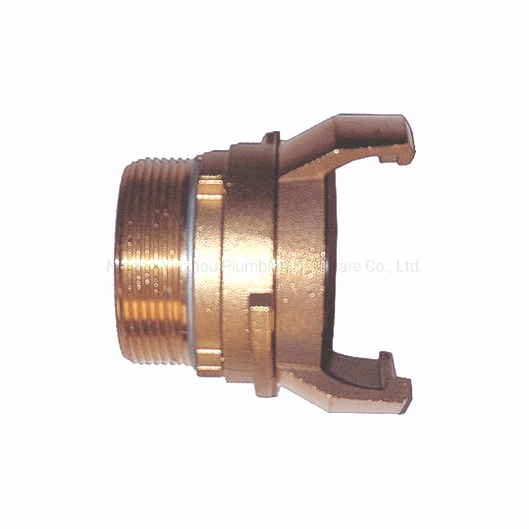 Bronze Male Hose Coupling with Locking Ring