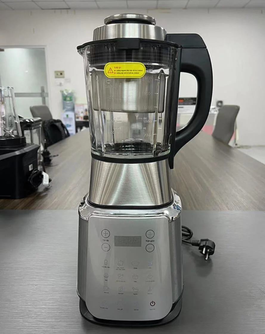 1,75L Jar de vidrio profesional de alta velocidad Blender de acero inoxidable eléctrico Hogar