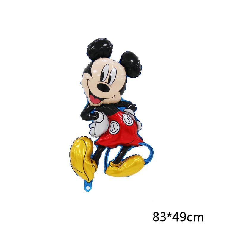 Personaje de dibujos animados de Mickey Minnie establecer el papel de aluminio Globos de cumpleaños sorpresa a los niños Fiestas Temáticas Fiestas Decoración