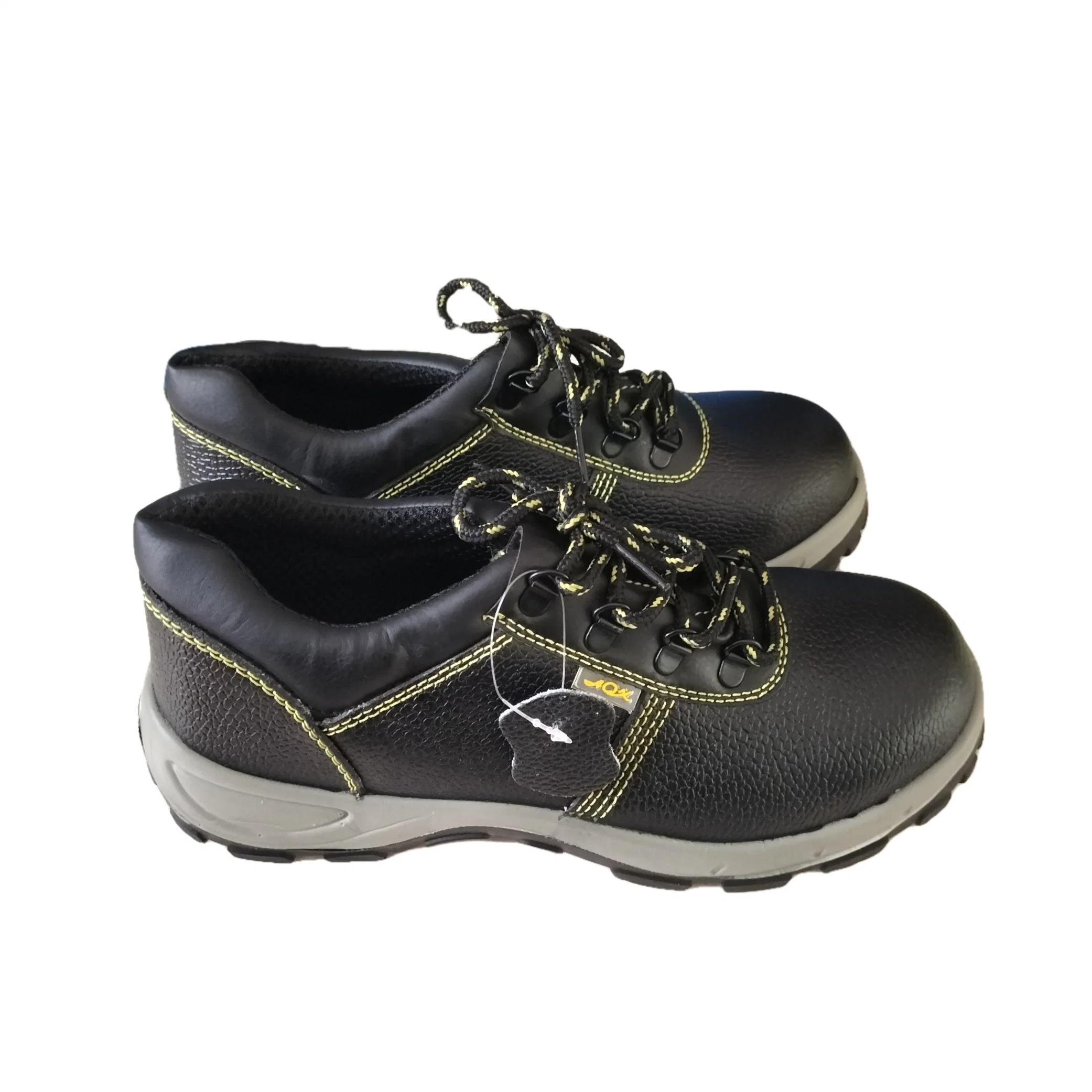 Multi-Function Leather Waterproof Steel Toe Puncture Proof Safety Work Shoes