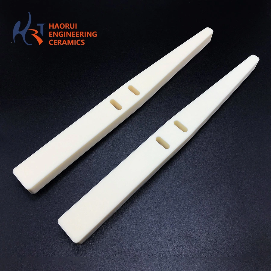 Custom Advanced Ceramics CNC Machining Alumina Ceramic Guide Rod Parts Ceramic Strip