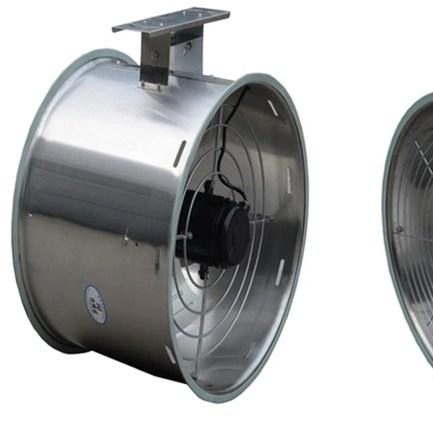 La pendaison de la circulation de l'air circulant avec réfrigérateur du moteur de ventilateur axial de l'écoulement horizontal