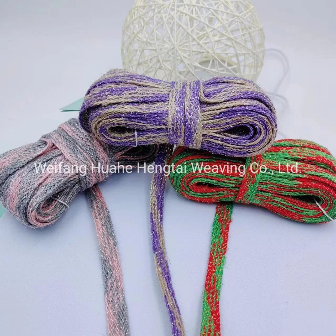 Wholesale/Supplier of Chinese Style Woven Ribbons, Silk and Jute Weaving