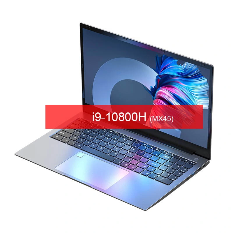 Core i9 10GN 15.6 polegadas Windows 10 11 Software Hardware 11ª geração i7, I5 16GB de RAM 1TB SSD Computador Portátil Notebook