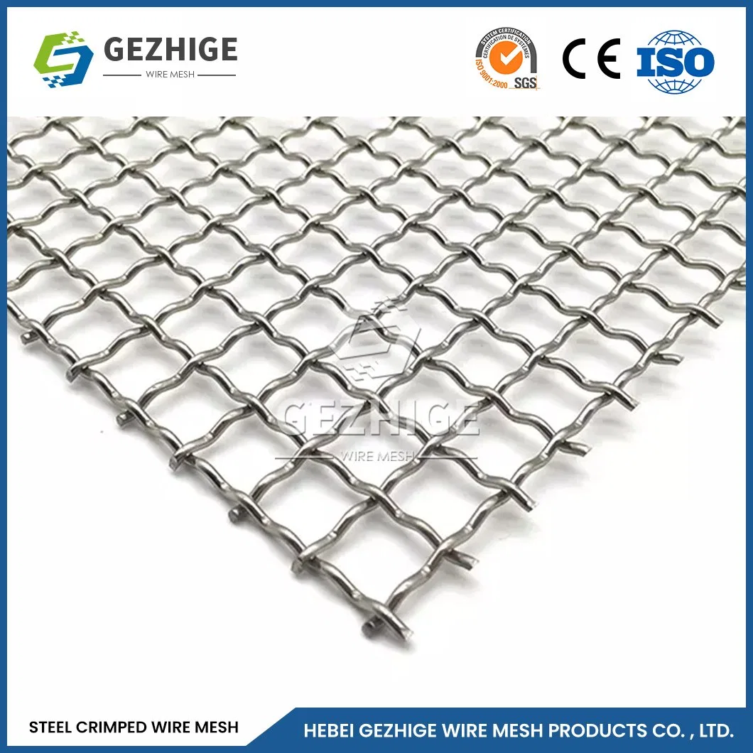 Gezhige Stainless Steel Wire Mesh Security Screen Mesh Suppliers Dutch Woven Wire Mesh China Coal Crimped Wire Mesh