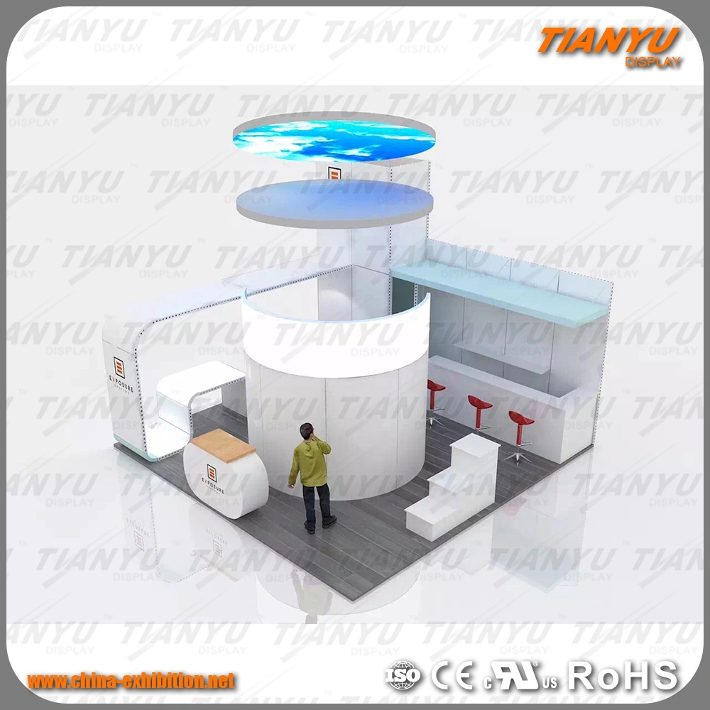 3m*3m Portable and Ustomed Exhibition Booth Design for Trade Show