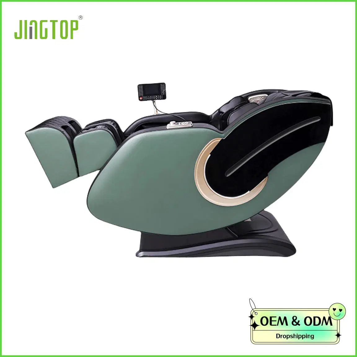 Jingtop Factory Price Best Price Shiatsu Timing Control Massage Office Chair