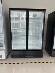 623L Two Glass Door Display Refrigerator Perfect for Commercial Use in Supermarkets