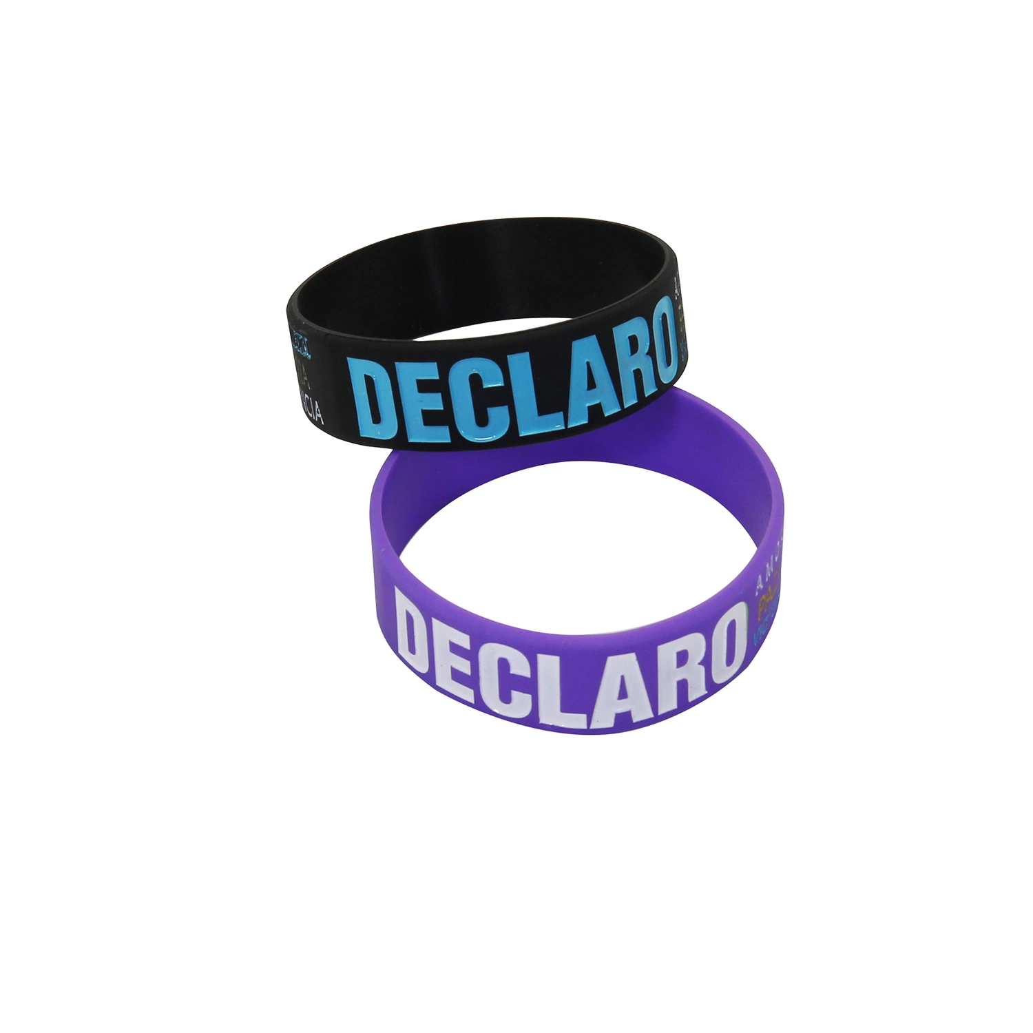 Hot Selling personalidade publicidade presentes Cool soft texto logotipo personalizado Pulseira em silicone