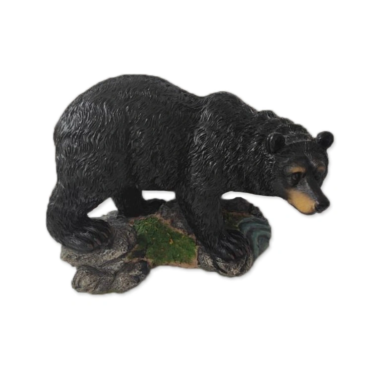 Wholesale/Supplier Custom Resin Wild Animal Statue Black Bear Decor
