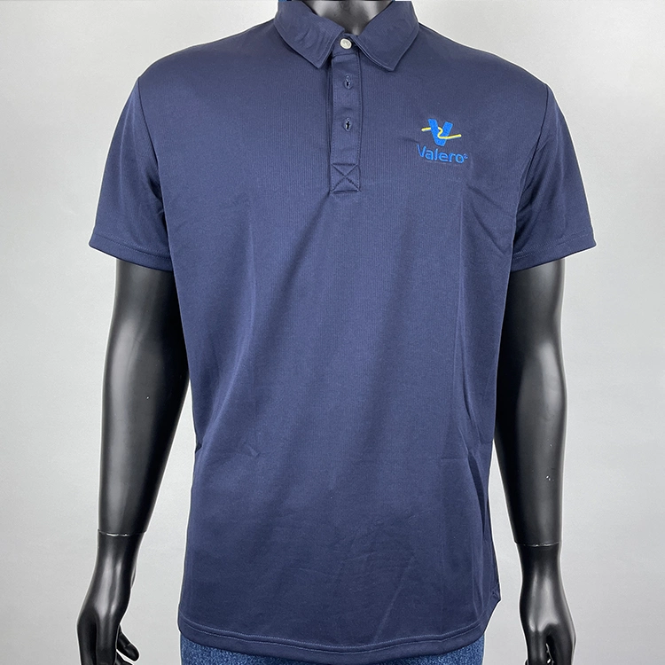 قميص ذو قميص مخصص من نوع T-Shirts خاص بطاقم العمل WorkWear Polo يغازل Polyester قميص بولو بتقنية Dri-Fit الصالح للتنفس