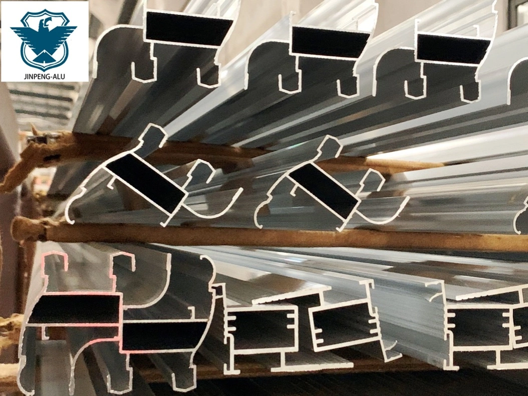 Aluminium Extrusion Hersteller für Aluminium Schiebetür extrudiertes Profil