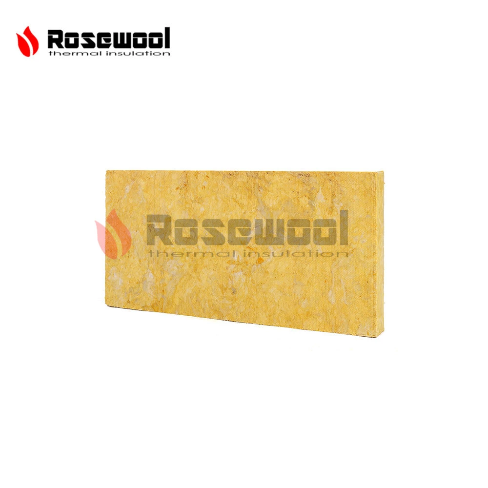 Building Material Rockwool Wall Panel Rock Wool Board with Certain Compression Resistance