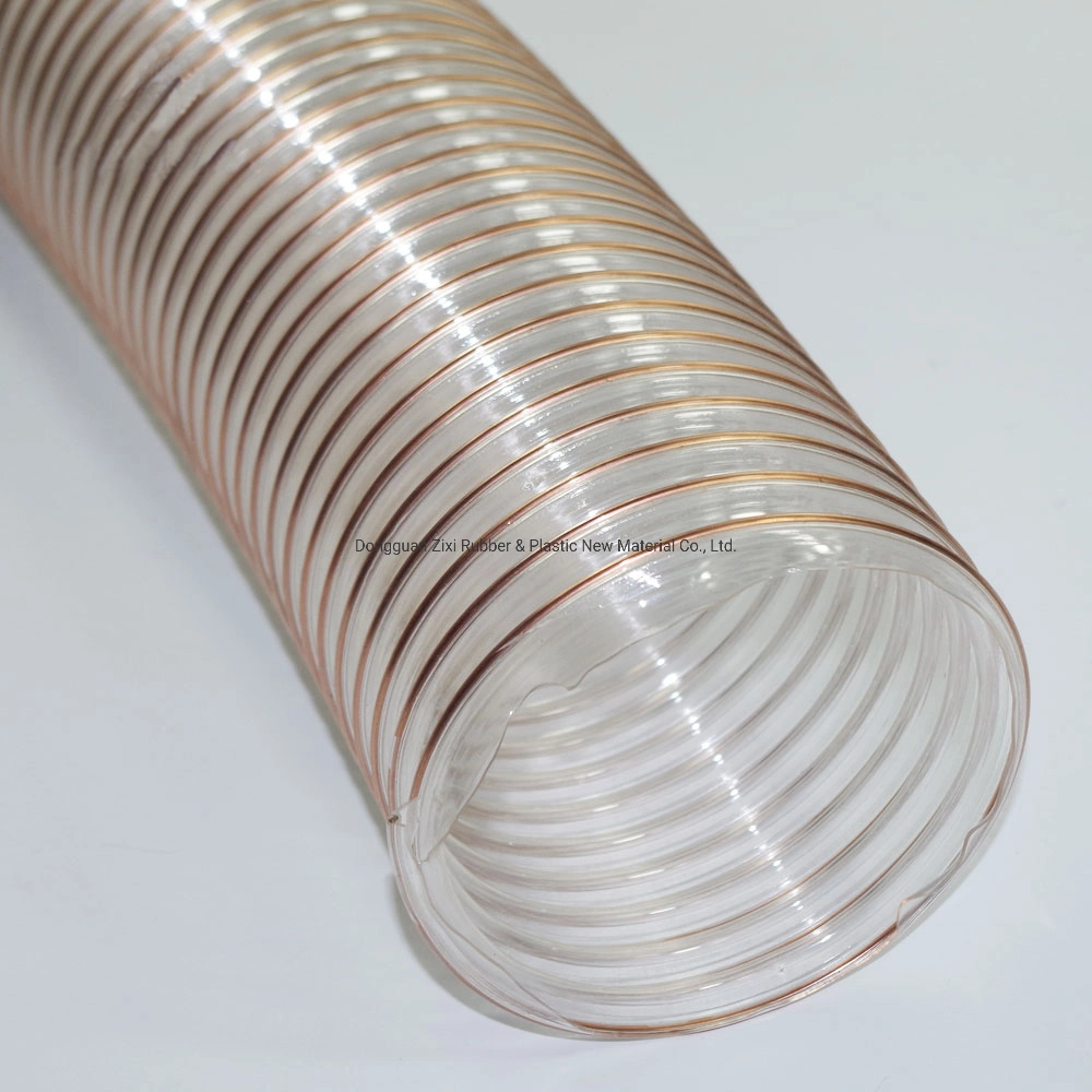 PU Steel Wire Duct Hose Dust Collector Hose Flexible Polypropylene Pipe