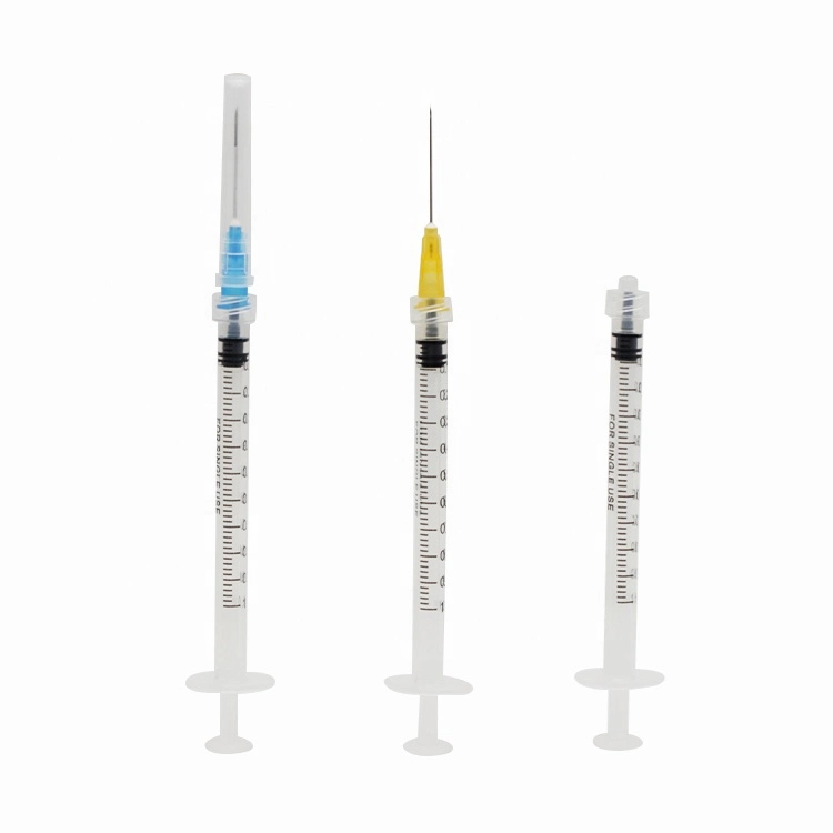 High quality/High cost performance Disposable Syringe with Needle 1ml Hot Sale Products