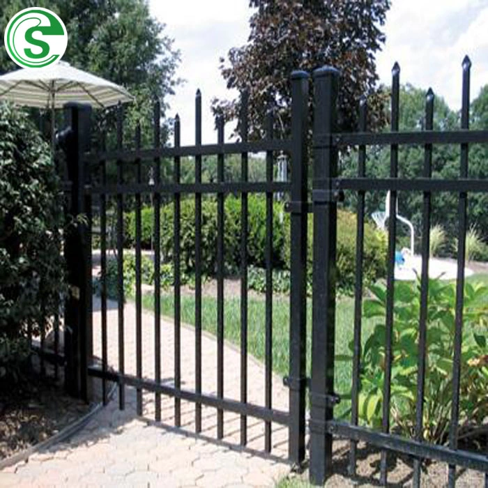 Europe Popular Galvanized Metal Garden Swing Fence Gate