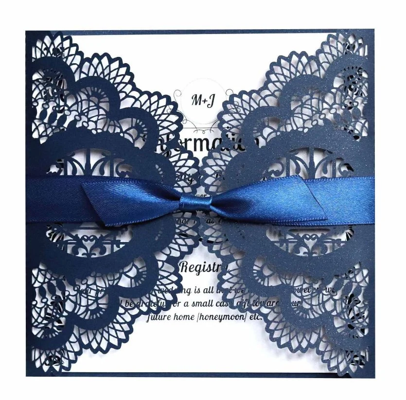 Hot Sale Wedding Invitation Cards with Envelope Custom Printed OEM Wholesale/Supplier Good Quality in Factory Price