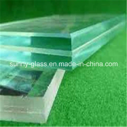 6.38mm 8.38mm Clear Tempered Laminated Glass