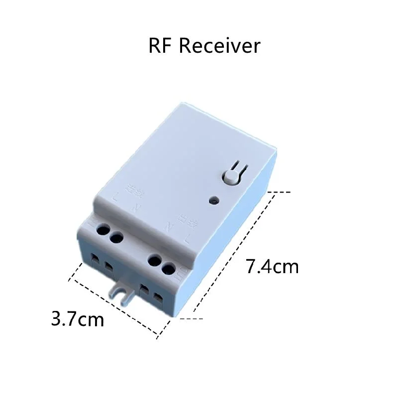 DC3V 1 Button 315/433MHz Multi-Color Round Free Stikcing Universal LED RF Wireless Mini Remote Control