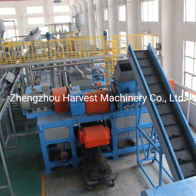 Cars Tire Granulate Machine Waste Tire Granules Machine Crumb Rubber Production Line