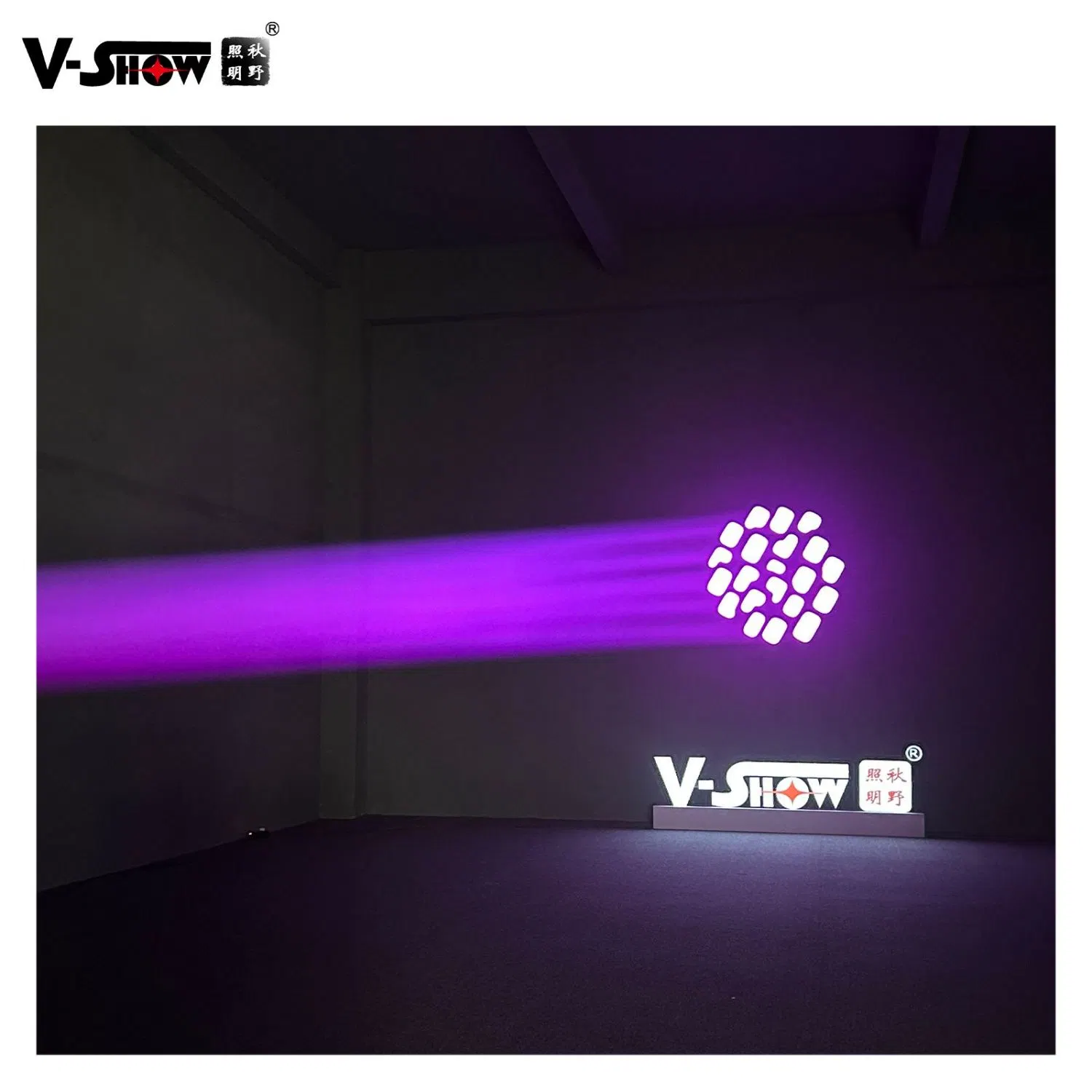 V-Show 600W PRO Stage Light LED Beam Spot Wash 3in1 Cmy+CTO