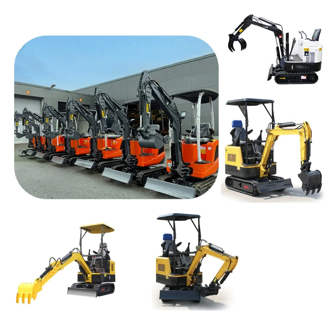 Forklift/Electric Loader/Tipper Dump Truck/Refitting Evcavator with Wireless Breaking Hammer/Cross Country Boom/Cargo Fork Adding Excrement Pushing Board