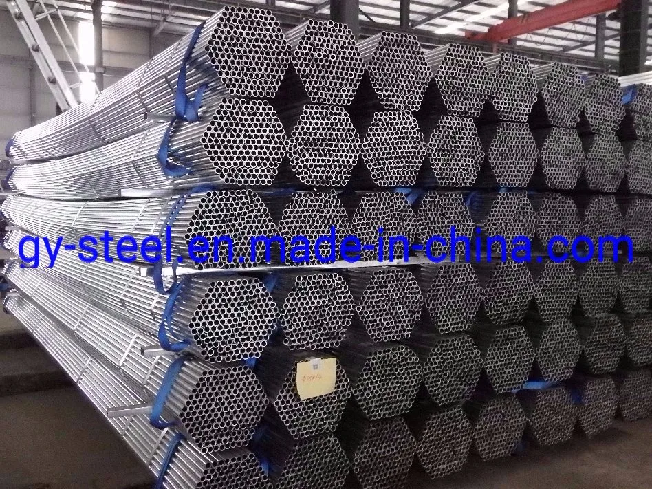 High quality/High cost performance  Galvanized Steel Pipe / Iron Round Pipe for Sale