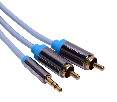 De 3,5 mm estéreo 2m a 2Cable RCA Cable AV buena