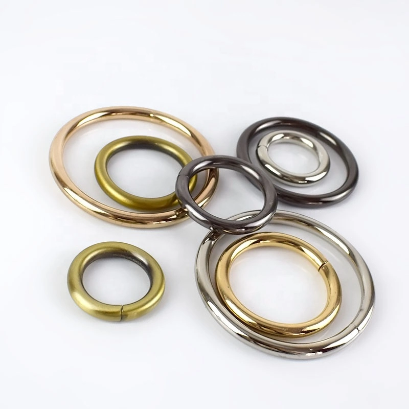 Iron O Rings Buckles Multiple Colors Op Keychain Loops Garment Accessories