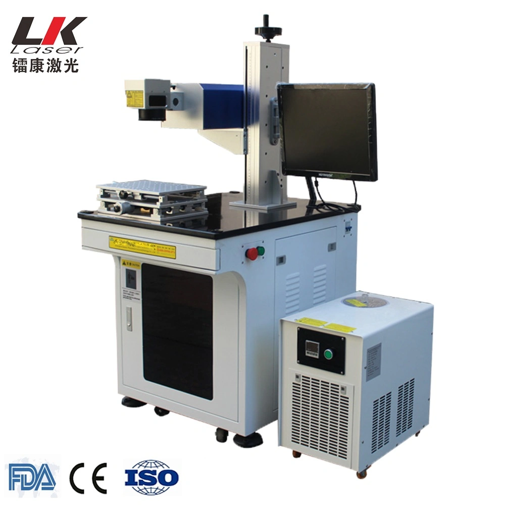 Plastic Laser Printing Machine Label Logo Optical Fiber Laser Marking Maschine