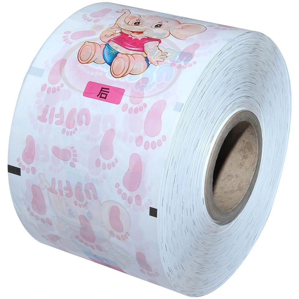 Soft Diaper Backsheet Color Printed Embossed Stretch Packaging Breathable PE Casting Film